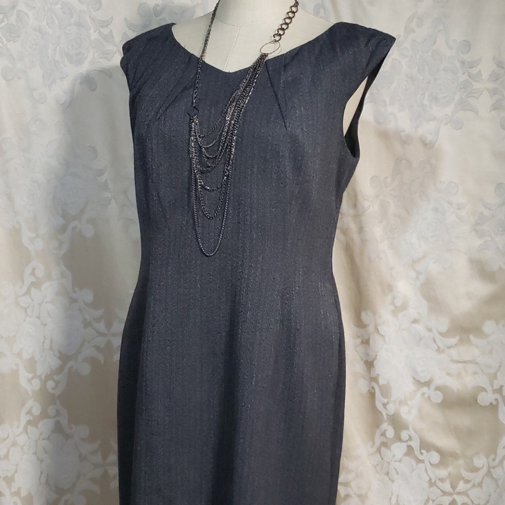 Mossimo Professional Herringbone Shift Dress - image 3